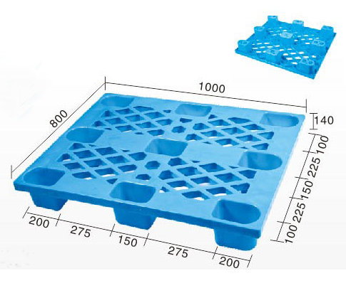 九脚网格1008塑料托盘